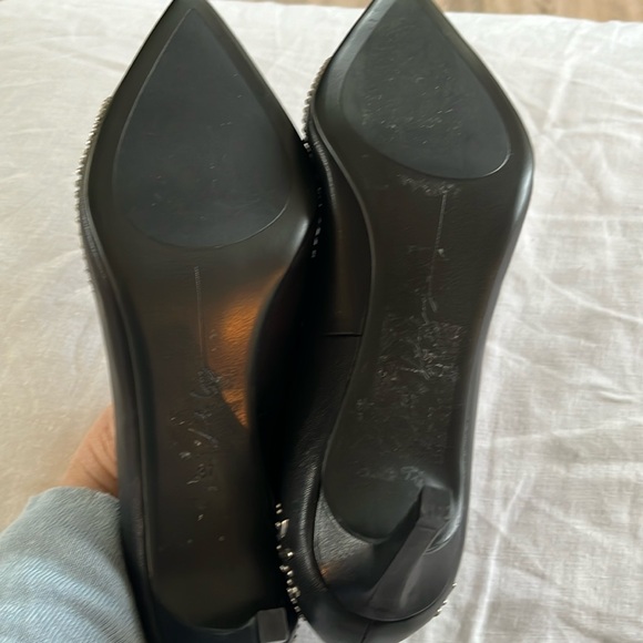 REVOLVE NWT Lola Cruz Black Pointy Toe Studded Pump Hot Dance FUN🌈 - Picture 4 of 8